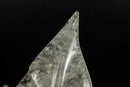 Genuine Diamantina Clear Quartz Leaf, Hand Carved Crystal collective