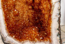 Tall Orange Citrine Cathedral Geode, X Large collective