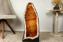 Tall Orange Citrine Cathedral Geode, X Large collective