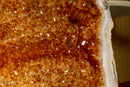 Tall Orange Citrine Cathedral Geode, X Large collective