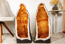 Tall Orange Citrine Cathedral Geode, X Large collective
