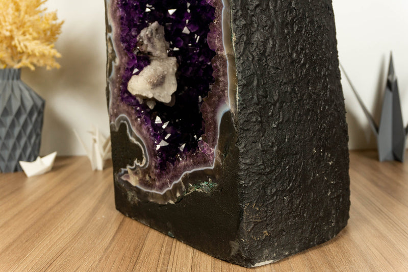 Agate Amethyst Cathedral Geode, Museum Grade collective