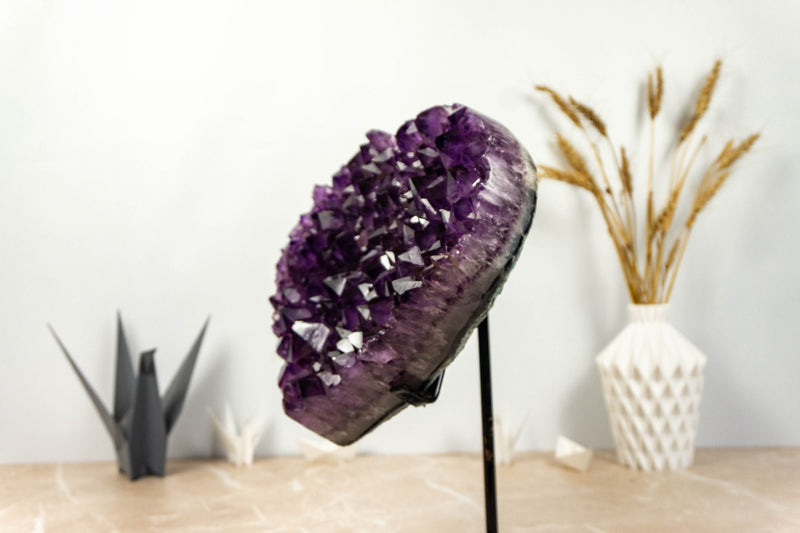 X Large Purple Amethyst Heart, Aaa Quality Grade collective