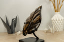 Hand Carved Crystal Leaf of Natural Smoky Quartz, Aaa Quality collective