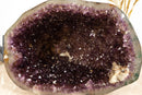 Amethyst Geode Cave with Polished Agate Border collective