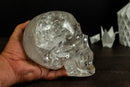 Genuine Diamantina Crystal Skull, Natural Hand Carved Human Skull collective