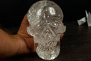 Genuine Diamantina Crystal Skull, Natural Hand Carved Human Skull collective
