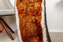 Tall Orange Citrine Cathedral Geode, X Large collective