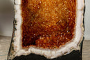 Tall Orange Citrine Cathedral Geode, X Large collective