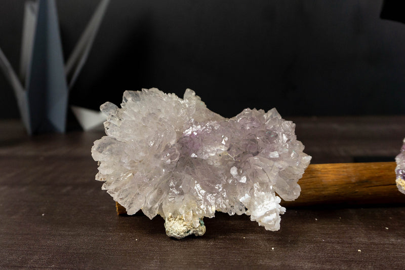 Set of 4 Rare Amethyst Rosette AKA Amethyst Flower Plate collective