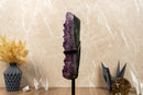 Amethyst Geode Cluster, Aaa Dark Purple Grape Jelly Amethyst collective