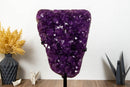Amethyst Geode Cluster, Aaa Dark Purple Grape Jelly Amethyst collective