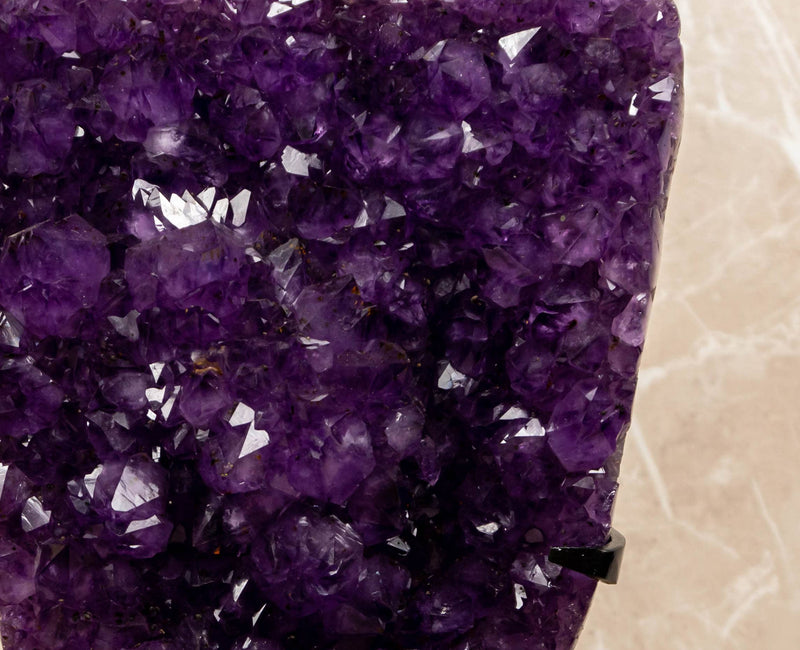 Amethyst Geode Cluster, Aaa Dark Purple Grape Jelly Amethyst collective