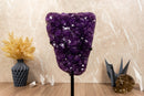 Amethyst Geode Cluster, Aaa Dark Purple Grape Jelly Amethyst collective