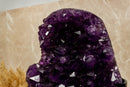 Amethyst Geode Cluster, Aaa Dark Purple Grape Jelly Amethyst collective