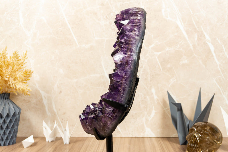 Amethyst Geode Cluster, AAA, Dark Purple Grape Jelly Amethyst, Raw & Ethically Sourced - 6.0 Kg - 13.1 lb collective