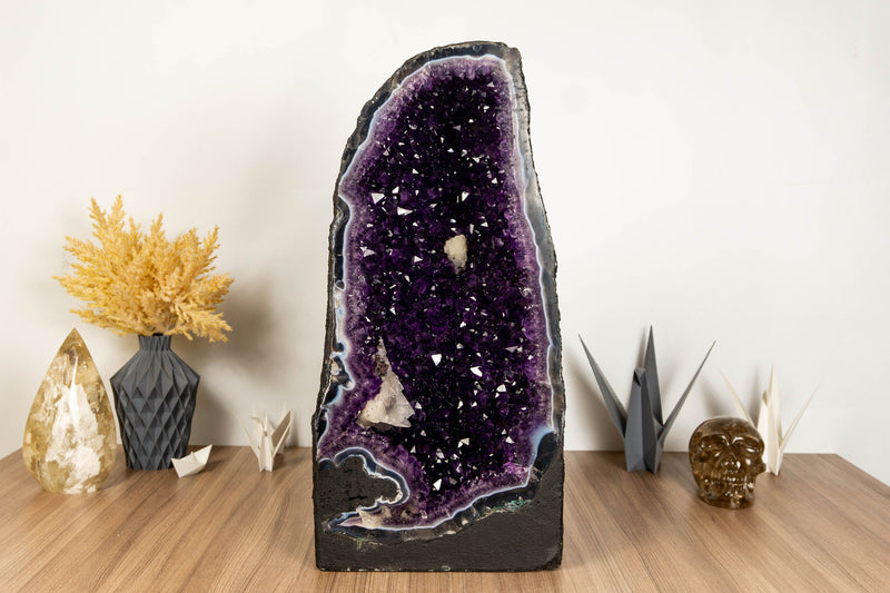 Agate Amethyst Cathedral Geode, Museum Grade collective