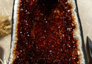 Deep Orange Cognac Citrine Cathedral Geode, Aaa Quality collective