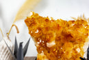 Deep Orange Citrine Cluster on Display with Large Citrine Crystal Druzy collective