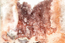Pink Amethyst Geode with Natural Raw Red and Pink Amethyst Cluster - E2D Crystals & Minerals