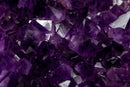 Natural Grape Jelly Amethyst Cluster on Stand, AAA Deep Purple Amethyst