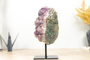 Galaxy Amethyst Druzy, AKA Sugar Coated Amethyst with Calcite Flower Formation