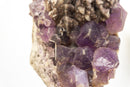 Galaxy Amethyst Druzy, AKA Sugar Coated Amethyst with Calcite Flower Formation