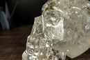 X-Large Clear Quartz Skull, made of Natural Diamantina Quartz