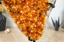 Large Citrine Crystal Cluster with Polished Borders on Display - E2D Crystals & Minerals