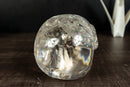 Gorgeous Real Crystal Skull with Huge Rainbows, Diamantina Quartz