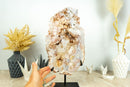 Super Extra Pink Amethyst Geode, Pink Amethyst Druzy, Rose Amethyst Cluster - 3.6 Kg - 7.8 lb