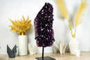 Large Amethyst Geode Cluster, AAA Dark Purple Grape Jelly Amethyst, Raw & Ethically Sourced - 7.9 Kg - 17.3 lb