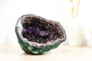 All Natural Small Amethyst Geode with Rare Purple Amethyst Druzy Formation, 1.4 Kg - 3.0 lb - E2D Crystals & Minerals