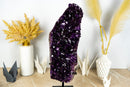 Large Amethyst Geode Cluster, AAA Dark Purple Grape Jelly Amethyst, Raw & Ethically Sourced - 7.9 Kg - 17.3 lb