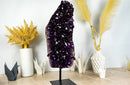 Large Amethyst Geode Cluster, AAA Dark Purple Grape Jelly Amethyst, Raw & Ethically Sourced - 7.9 Kg - 17.3 lb