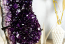 Large Amethyst Geode Cluster, AAA Dark Purple Grape Jelly Amethyst, Raw & Ethically Sourced - 7.9 Kg - 17.3 lb