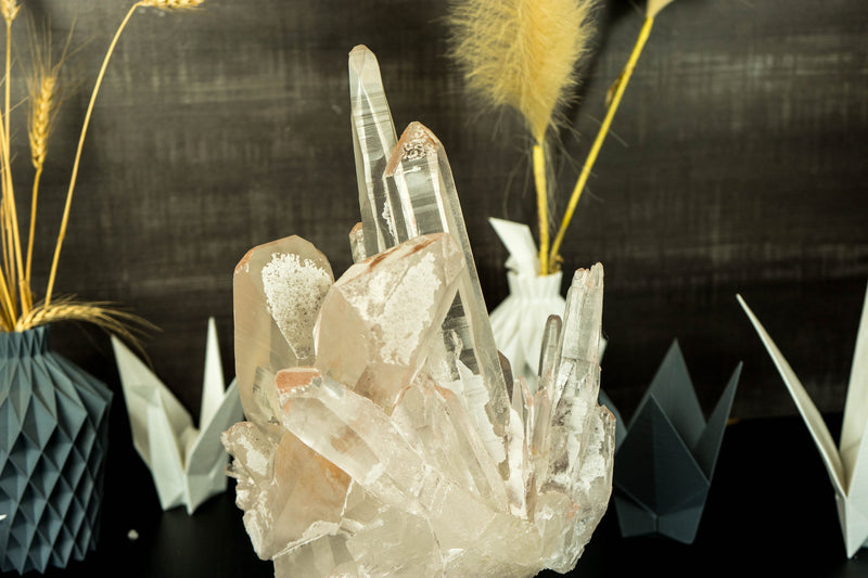 Rare Large Lemurian Quartz Crystal with Lithium from Serra do Cabral