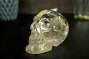 Large AAA Natura Diamantina Crystal Skull Head with Rainbows