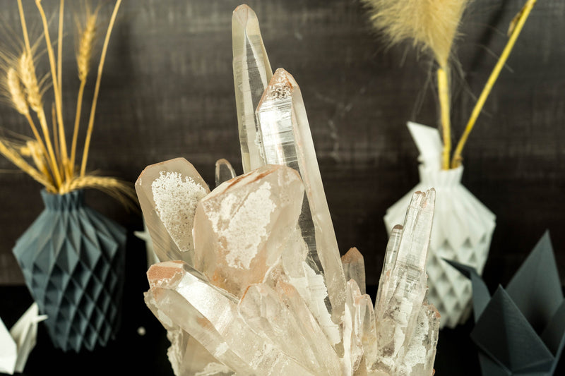 Rare Large Lemurian Quartz Crystal with Lithium from Serra do Cabral