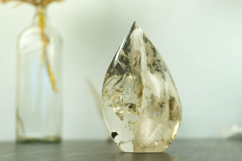 Genuine Untreated Citrine Flame Generator