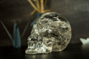 Natural Diamantina Quartz Crystal Skull filled with Rainbows