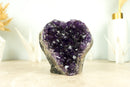 All Natural Deep and Rich Purple Amethyst Cluster, Self Standing