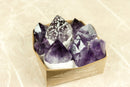 Wholesale AAA Large and Rare Amethyst Points Flat Box with Only High Quality Deep Purple Amethyst Points