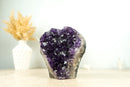 All Natural Deep and Rich Purple Amethyst Cluster, Self Standing