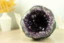 Alle natürlichen kleinen AAA Amethyst Geode mit tief lila Amethyst Druzy