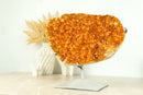 Gorgeous Citrine Geode Cluster with Deep Orange, Galaxy Citrine Crystal Druzy - 4.7 Kg - 10.4 lb - E2D Crystals & Minerals