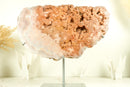 Pink Amethyst Geode of World Class AAA Quality, with Pink Amethyst Galaxy Druzy