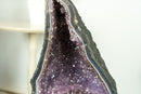 Rare Large Amethyst Geode Cathedral, with Purple Galaxy Amethyst