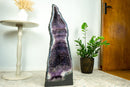 Rare Large Amethyst Geode Cathedral, with Purple Galaxy Amethyst