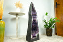 Rare Large Amethyst Geode Cathedral, with Purple Galaxy Amethyst